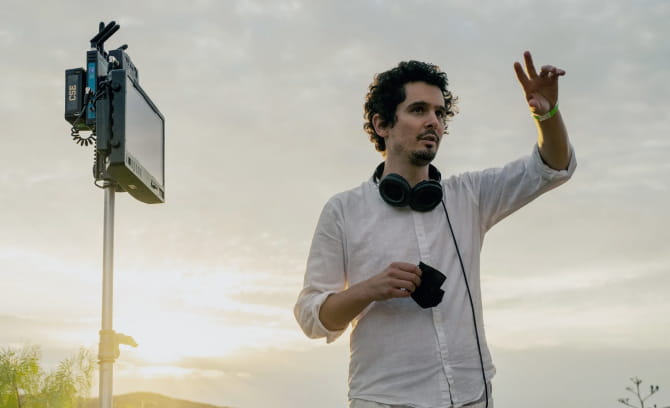 Champ de blé avec des corbeaux